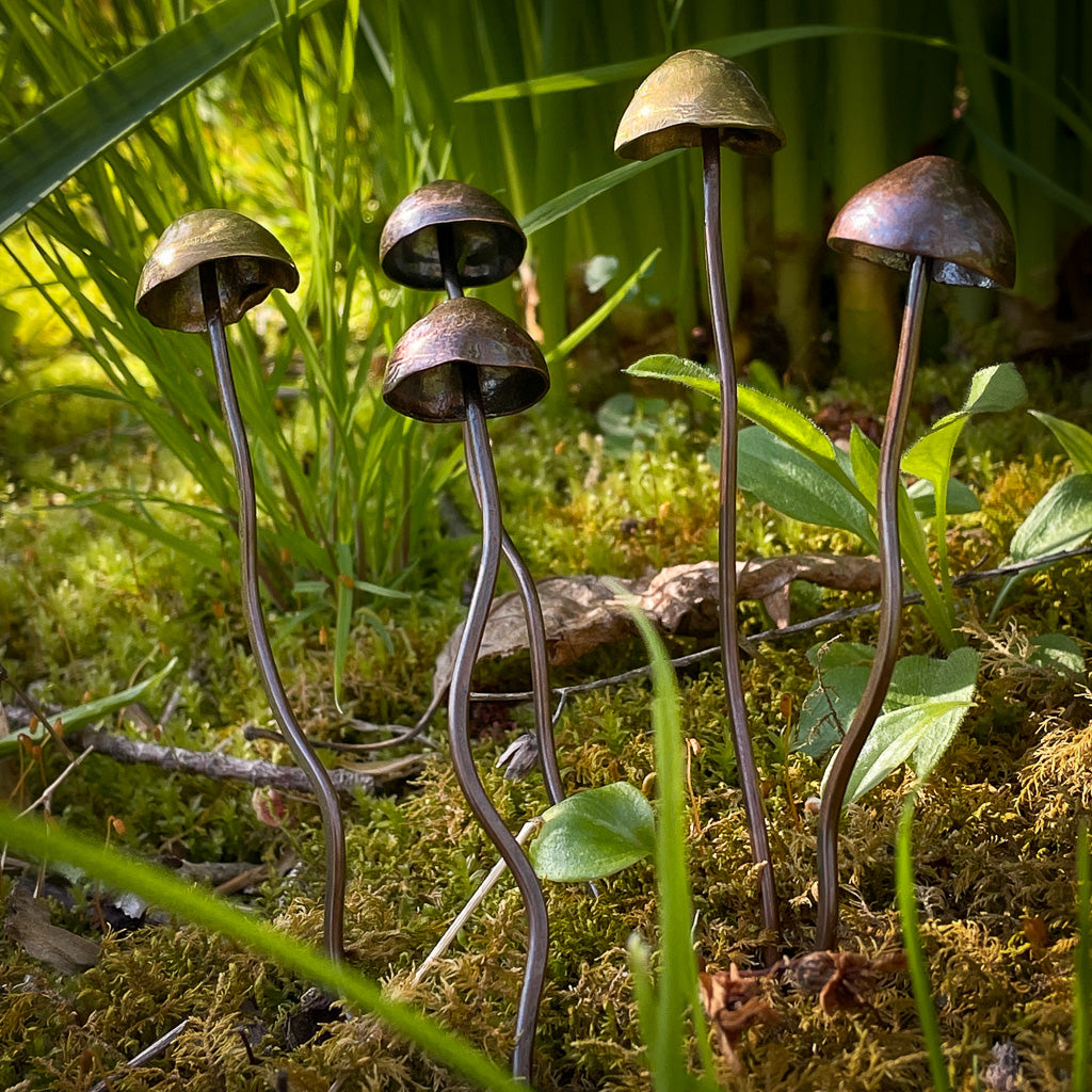 Mushroom Hair Sticks