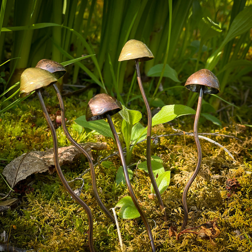 Mushroom Hair Sticks